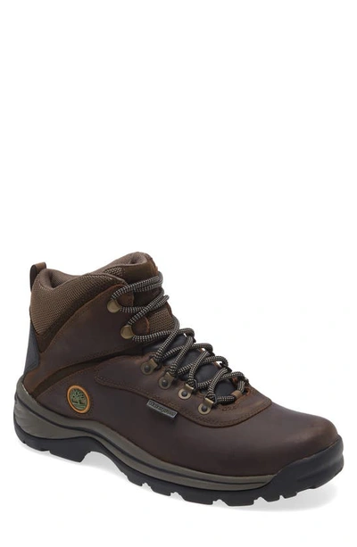 Timberland White Ledge Mid Waterproof Hiking Boot In Medium Brown