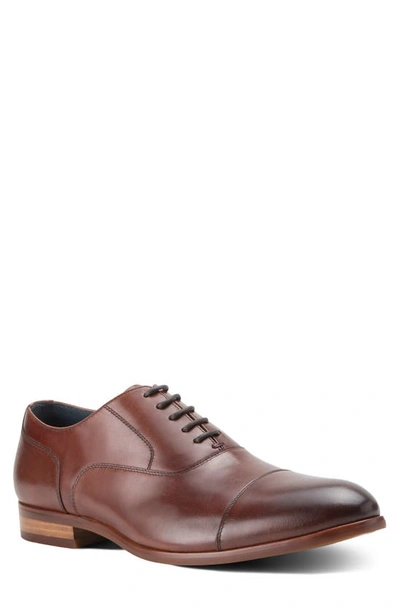 Blake Mckay Melvern Cap Toe Oxford In Chestnut Leather