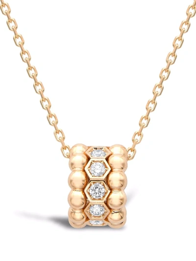 Pragnell 18kt Rose Gold Bohemia Diamond Pendant Necklace In Pink