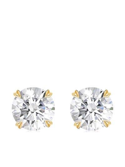 Pragnell 18kt Yellow Gold Windsor 2.00ct Diamond Stud Earrings