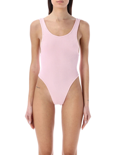 Reina Olga Ruby One Piece Swimsuit In Fluo,pink