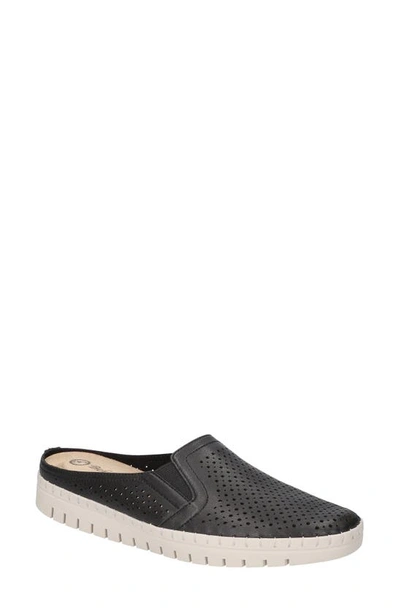 Bella Vita Women's Refresh Altheisure Mules In Black Leather