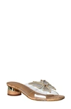 J. Reneé Sumitra Sandal In Clear/ Natural/ Gold