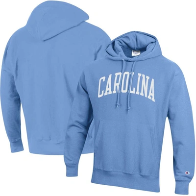 Champion Carolina Blue North Carolina Tar Heels Team Arch Reverse Weave Pullover Hoodie