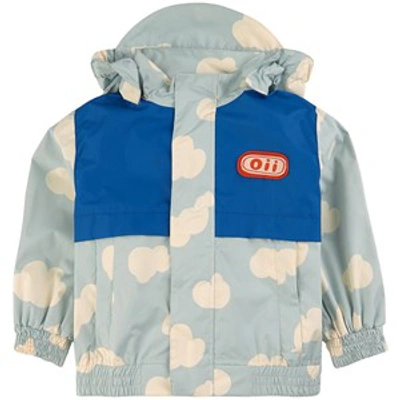 Oii Kids' Olof Cloud Windbreaker Mist Blue