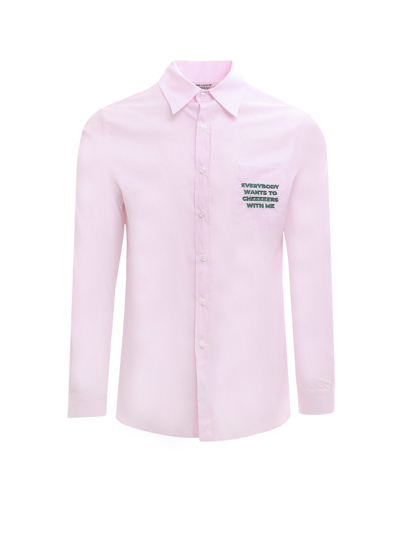 Cheerfool Striped Cotton Shirt - Atterley In Pink