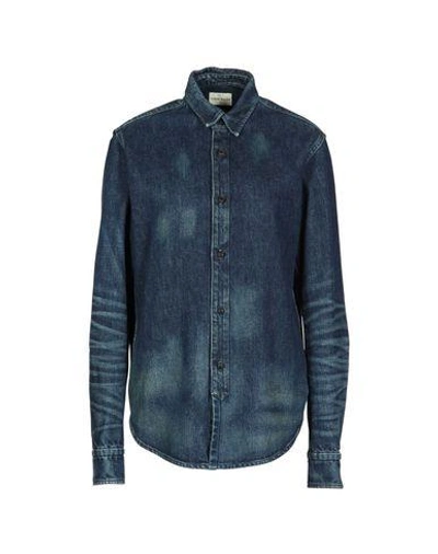 Simon Miller Denim Shirt In Blue