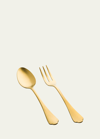 Mepra Dolce Vita Pewter Oro Nero Serving Set In Champagne