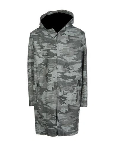 Emporio Armani Coat In Grey
