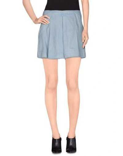 O'2nd Denim Skirt In Blue