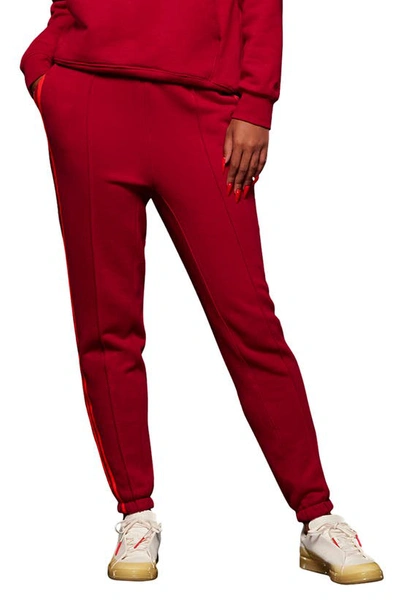 Adidas X Ivy Park Ivp Sweat Pant In Power Red