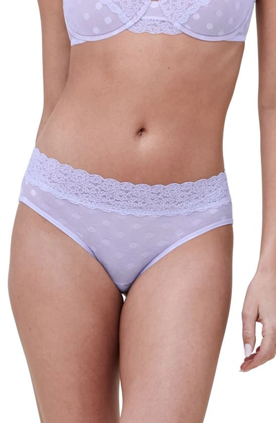 Skarlett Blue Women's Dare Lace Lingerie Hipster Underwear 374202 In White