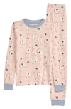 Tucker + Tate Kids' Glow In Pink English Unicorns Glow