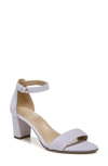 Naturalizer True Colors Vera Ankle Strap Sandal In Iced Lilac