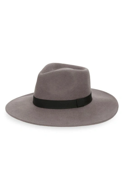 Madewell X Biltmore® Montana Wool Felt Hat In Coal