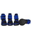 Pet Life Performance Coned Premium Stretch Support In Black/ Blue