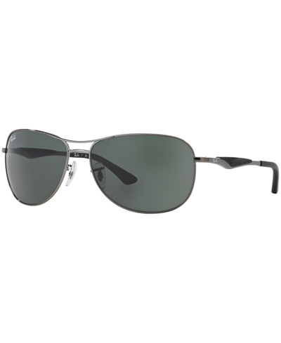Ray Ban Rb3519 Sunglasses In Gunmetal