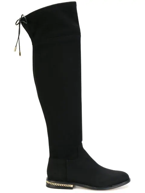 michael kors long black boots