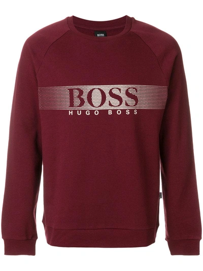 Hugo Boss Logo Printed Sweatshirt