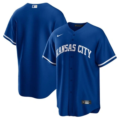 Nike Royal Kansas City Royals Alternate Replica Team Jersey