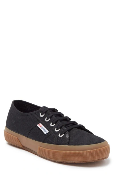 Superga Cotu Sneaker In Black / Dark Gum