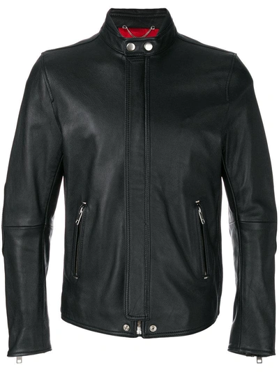 Diesel Biker Jacket In Black