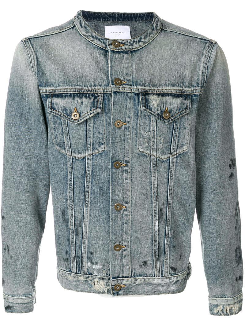 Ih Nom Uh Nit Denim Jacket In Blue | ModeSens