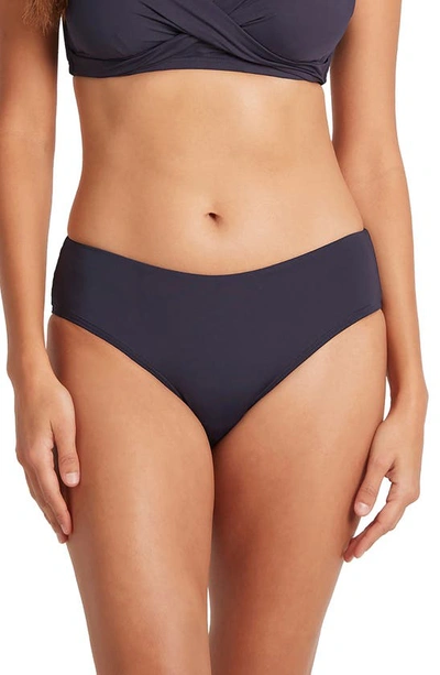 Sea Level Mid Bikini Bottoms In Night Sky