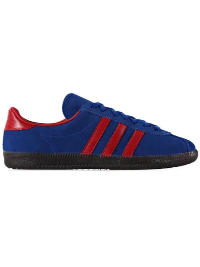 Adidas Spezial Blue Suede Spiritus Spzl Sneakers In Red