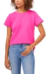 Vince Camuto Short Sleeve T-shirt In Hot Pink