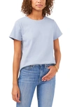 Vince Camuto Short Sleeve T-shirt In Blue Willow
