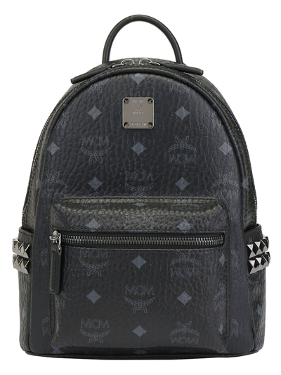 Mcm Small Stark Backpack In Black