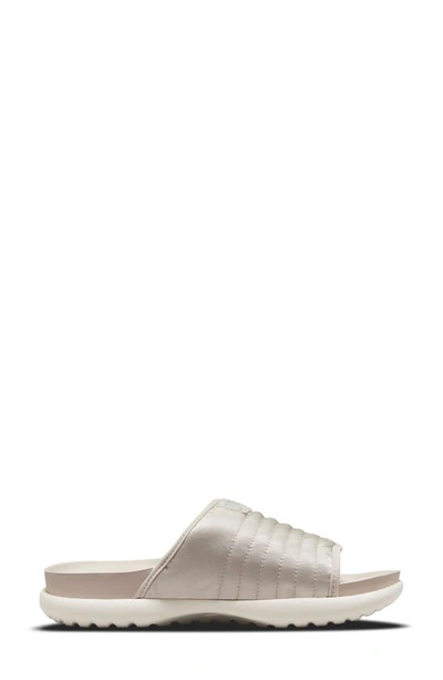 Nike Asuna 2 Slide Sandal In Light Brown/ Pale Ivory/ White