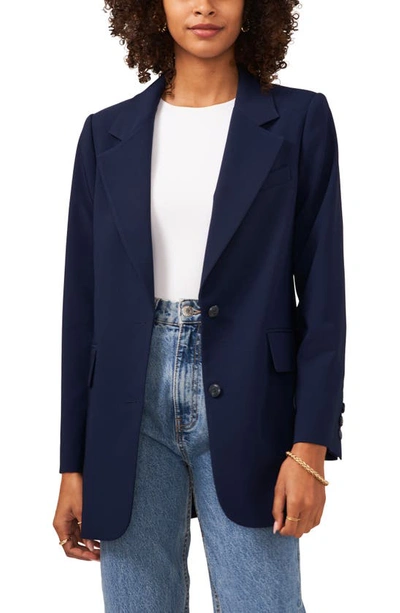 Vince Camuto Notch Collar Blazer In Classic Navy