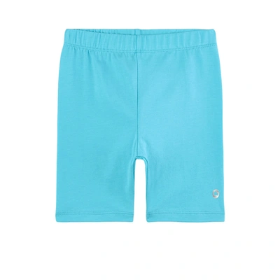 Mayoral Kids' Cycling Shorts Turquoise In Blue