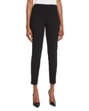 Ralph Lauren Annie Cropped Wool Crepe Pants, Black