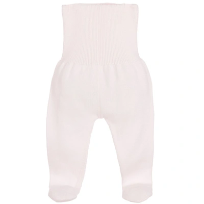 Minutus Girls Pink Knitted Baby Trousers
