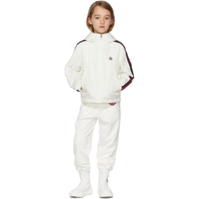 Moncler Kids White Fridan Jacket