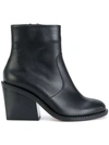 Robert Clergerie Mayan Ankle Boots In Noir