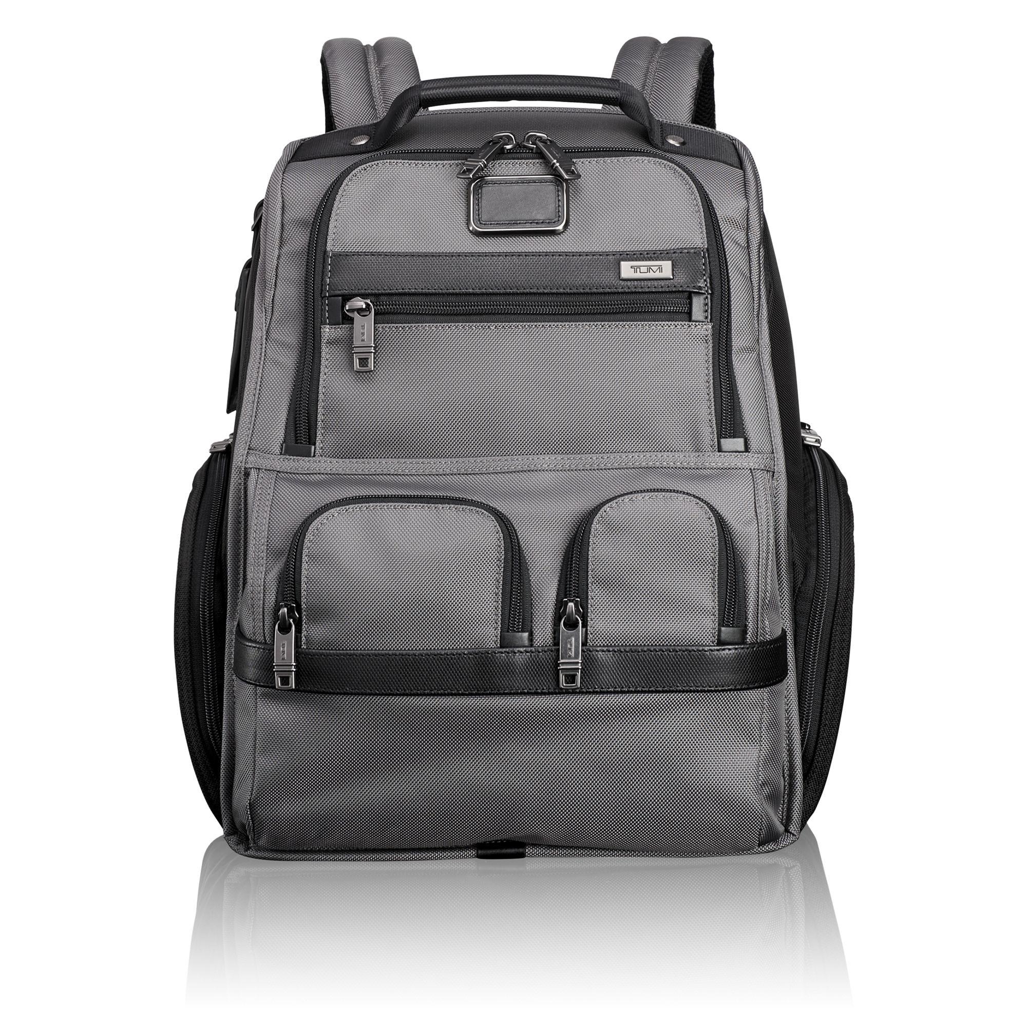 Tumi Compact Laptop Brief Pack® - Grey/black | ModeSens