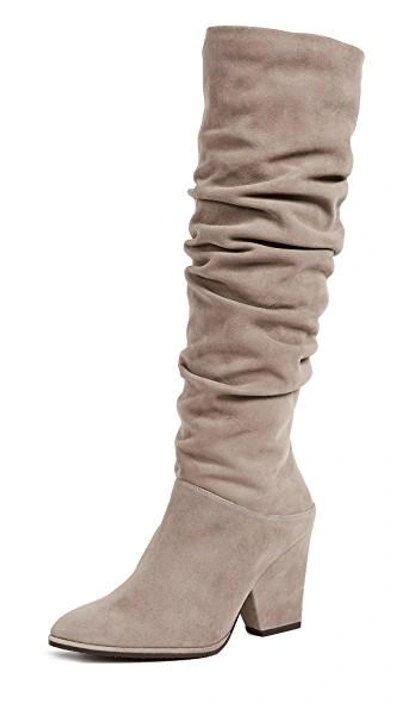 Stuart Weitzman Smashing Knee High Boots In Topo