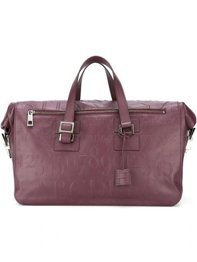 Assouline 'didot' Holdall - Purple