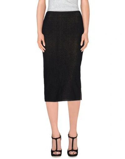 Dagmar 3/4 Length Skirts In Black
