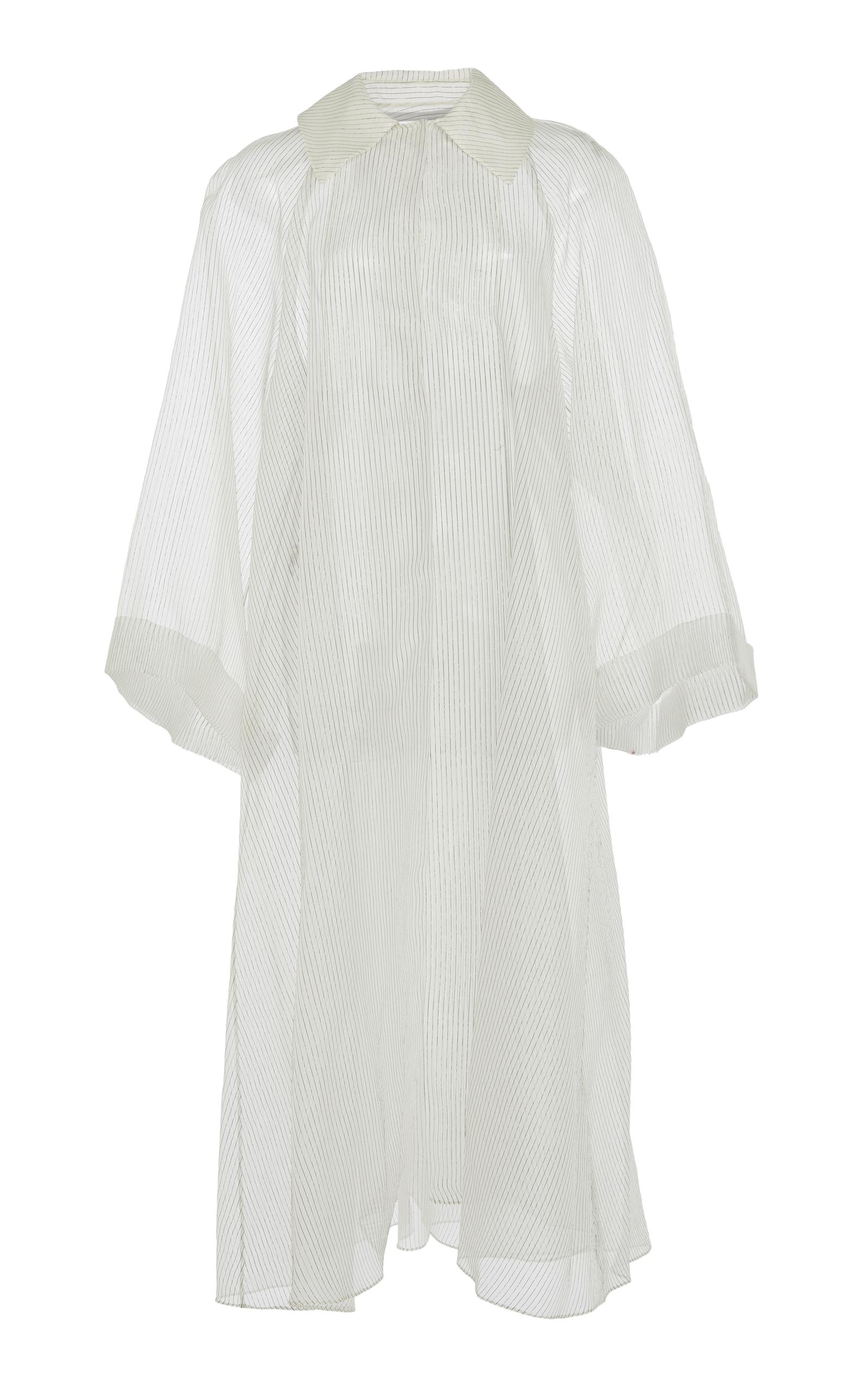 Emilia Wickstead Marina Coat In White | ModeSens