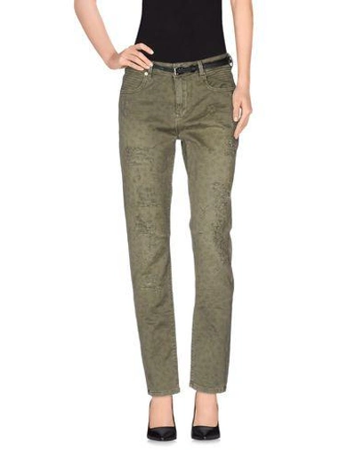 Maison Scotch Casual Pants In Military Green