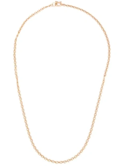 Irene Neuwirth 18kt Rose Gold Oval Chain In Metallic