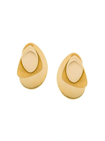 Charlotte Chesnais Drop Earrings - Yellow