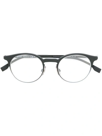 Hugo Boss Boss  Round Glasses - Black