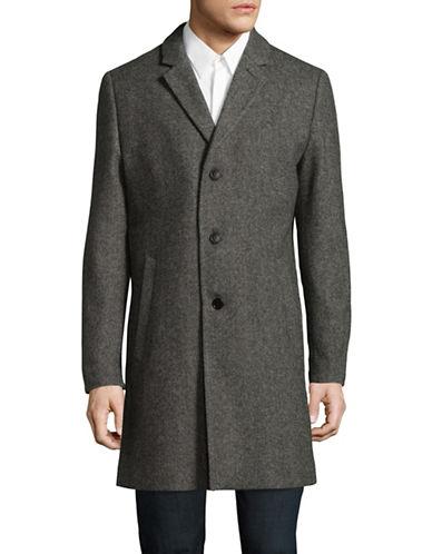 Tiger Of Sweden Wool-blend Overcoat-brown | ModeSens