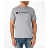 Champion Men's Logo Graphic T-shirt In Grey